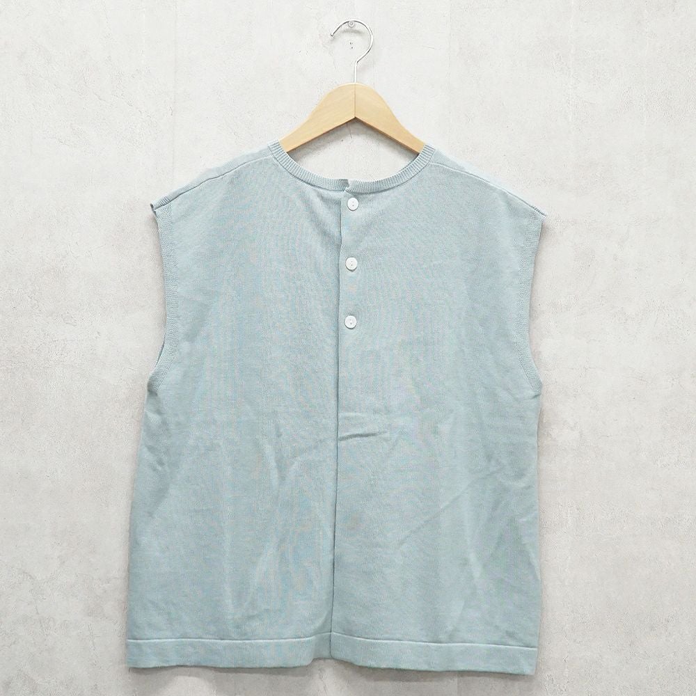 Branch m‘.,ブランチエム,ナチュラル,30代,40代,50代,60代,リネン,ゆったり,リネンコットン,ベスト,ニットベスト,レイヤード