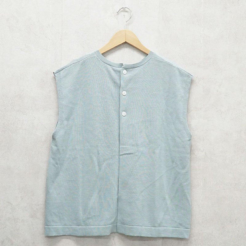 Branch m‘.,ブランチエム,ナチュラル,30代,40代,50代,60代,リネン,ゆったり,リネンコットン,ベスト,ニットベスト,レイヤード