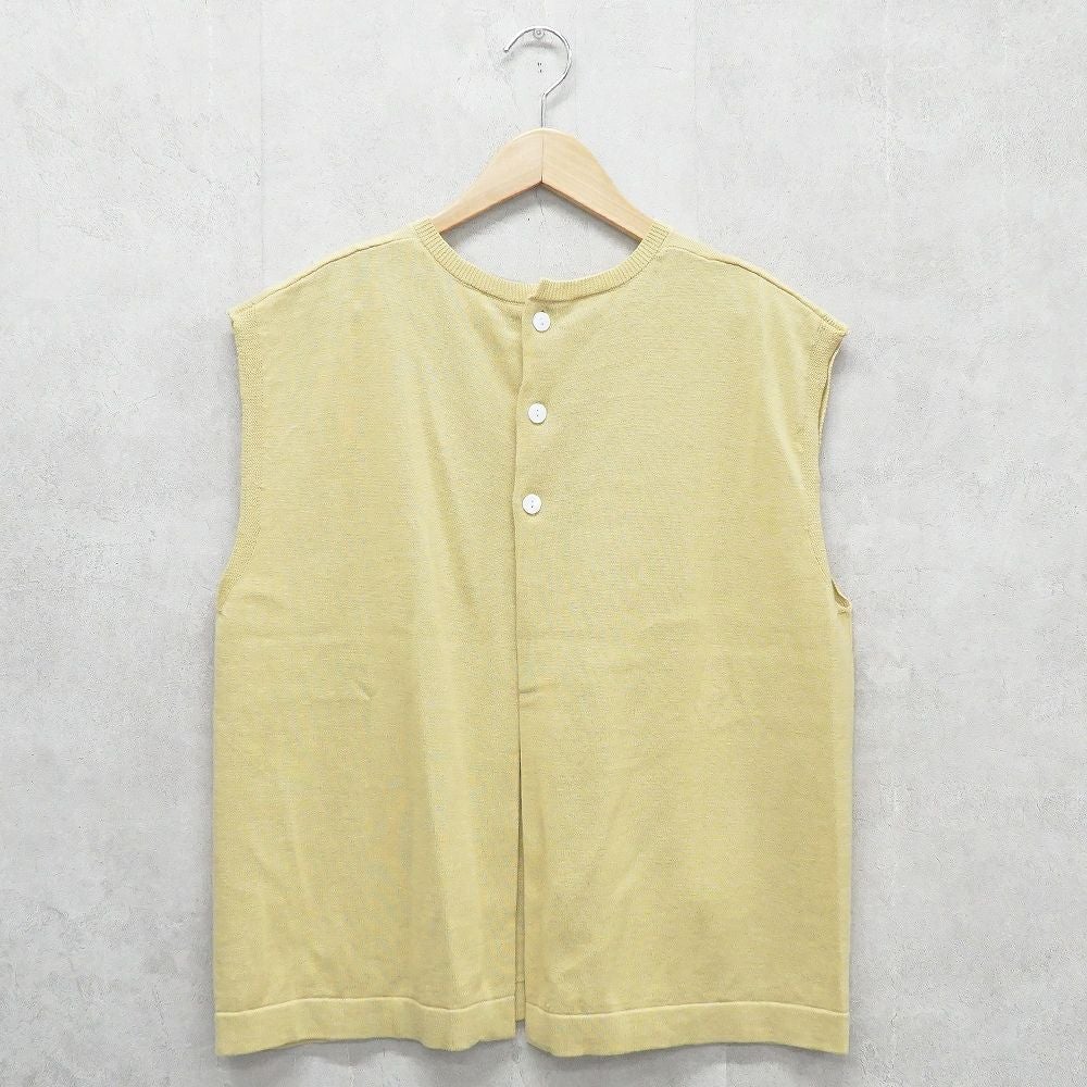Branch m‘.,ブランチエム,ナチュラル,30代,40代,50代,60代,リネン,ゆったり,リネンコットン,ベスト,ニットベスト,レイヤード