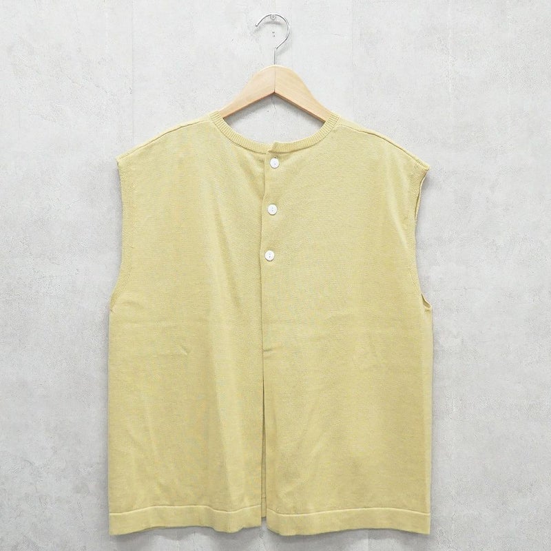 Branch m‘.,ブランチエム,ナチュラル,30代,40代,50代,60代,リネン,ゆったり,リネンコットン,ベスト,ニットベスト,レイヤード