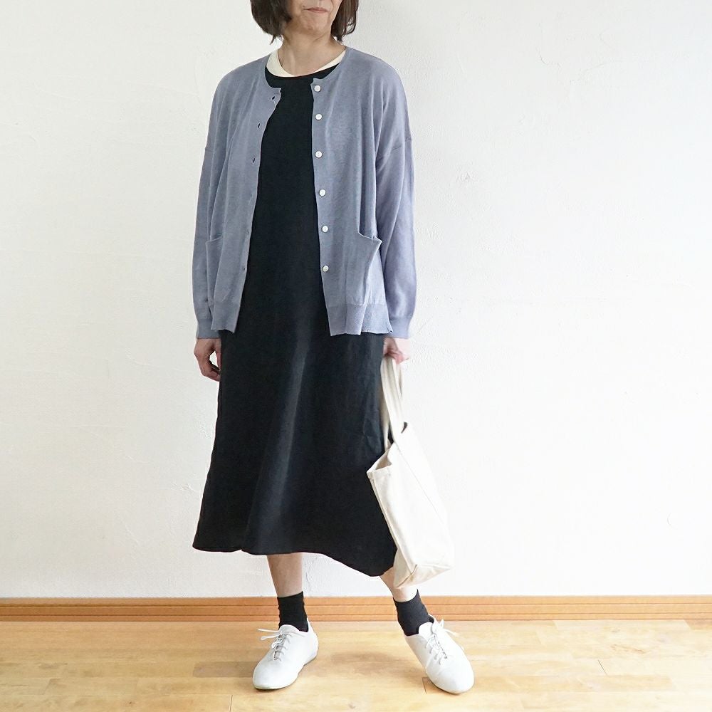 Branch m‘.,ブランチエム,ナチュラル,30代,40代,50代,60代,リネン,ゆったり,リネンコットン,カーディガン,ニットカーディガン,リネンニットカーディガン,