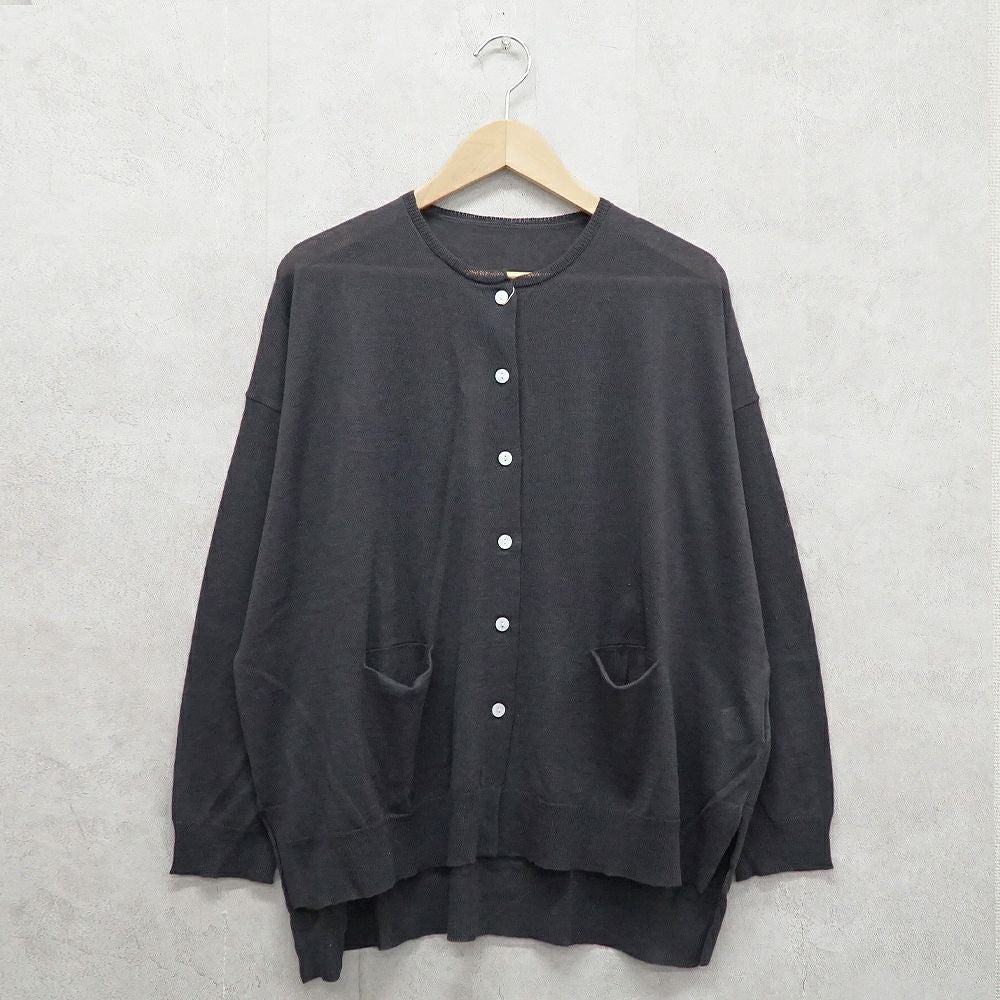 Branch m‘.,ブランチエム,ナチュラル,30代,40代,50代,60代,リネン,ゆったり,リネンコットン,カーディガン,ニットカーディガン,リネンニットカーディガン,