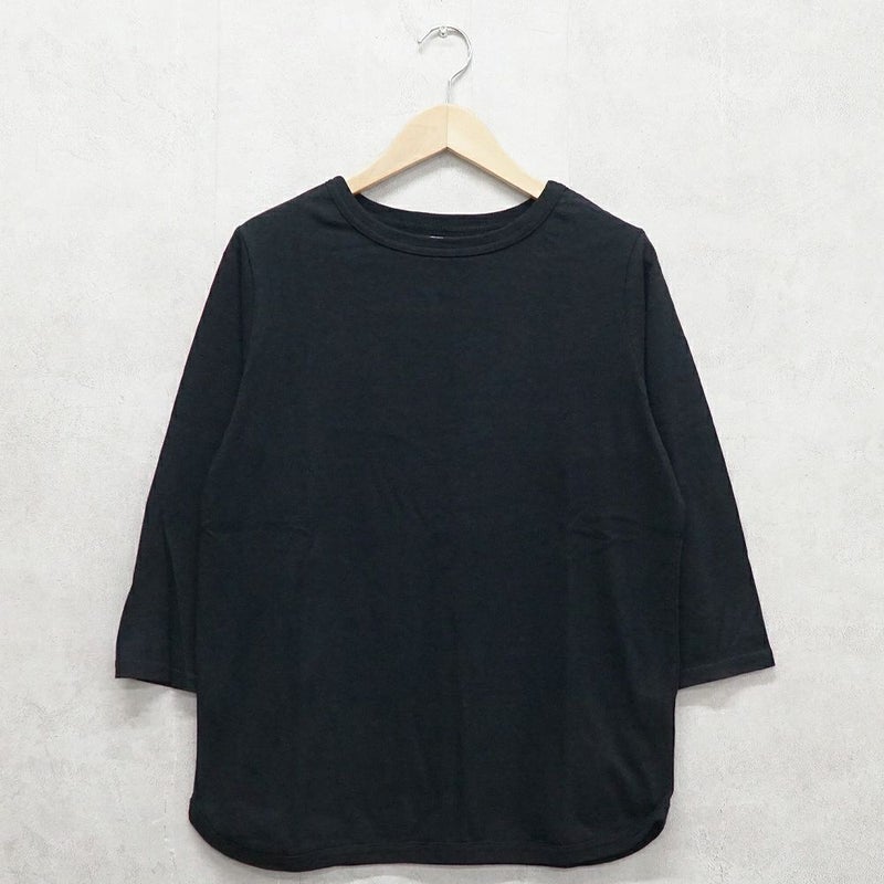 Branch m‘.,ブランチエム,ナチュラル,30代,40代,50代,60代, ,ゆったり,コットン,綿,7分袖,カットソー,インナー,Tシャツ,7分袖Tシャツ