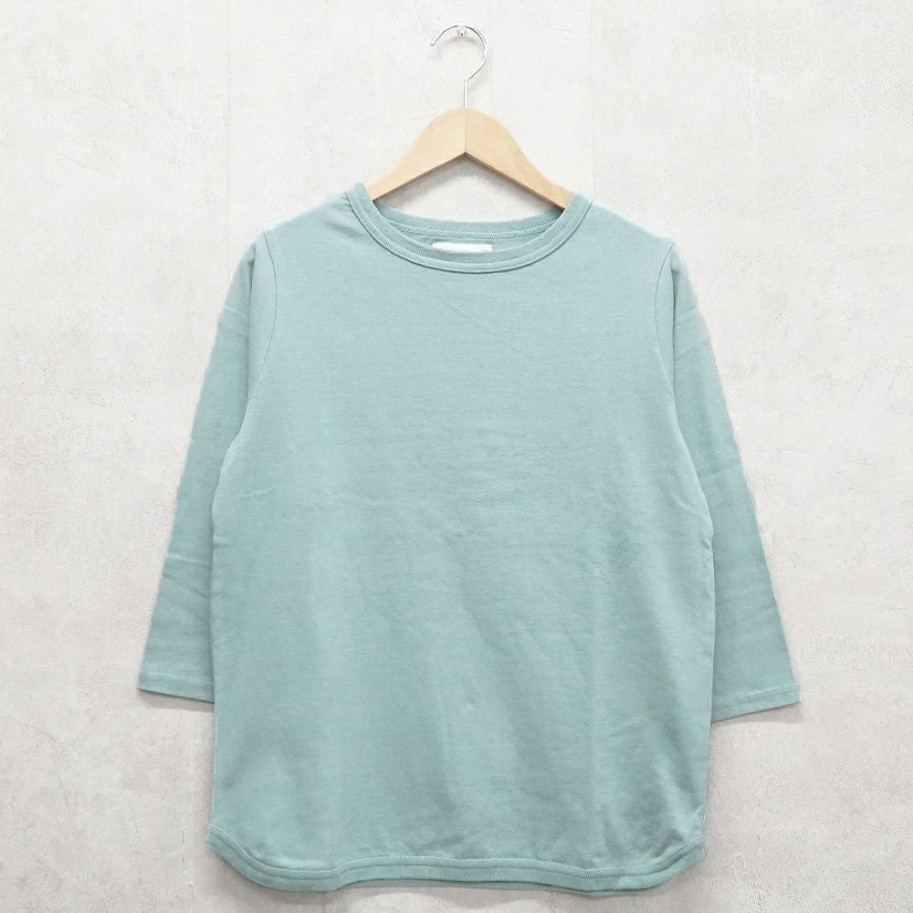 Branch m‘.,ブランチエム,ナチュラル,30代,40代,50代,60代, ,ゆったり,コットン,綿,7分袖,カットソー,インナー,Tシャツ,7分袖Tシャツ