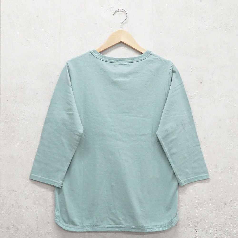 Branch m‘.,ブランチエム,ナチュラル,30代,40代,50代,60代, ,ゆったり,コットン,綿,7分袖,カットソー,インナー,Tシャツ,7分袖Tシャツ