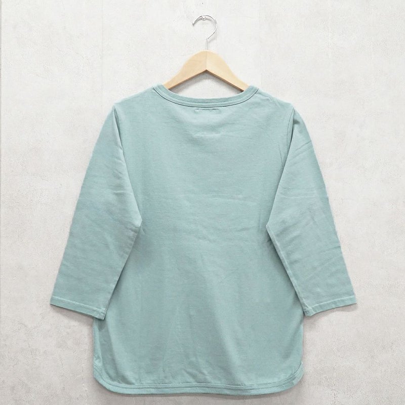 Branch m‘.,ブランチエム,ナチュラル,30代,40代,50代,60代, ,ゆったり,コットン,綿,7分袖,カットソー,インナー,Tシャツ,7分袖Tシャツ