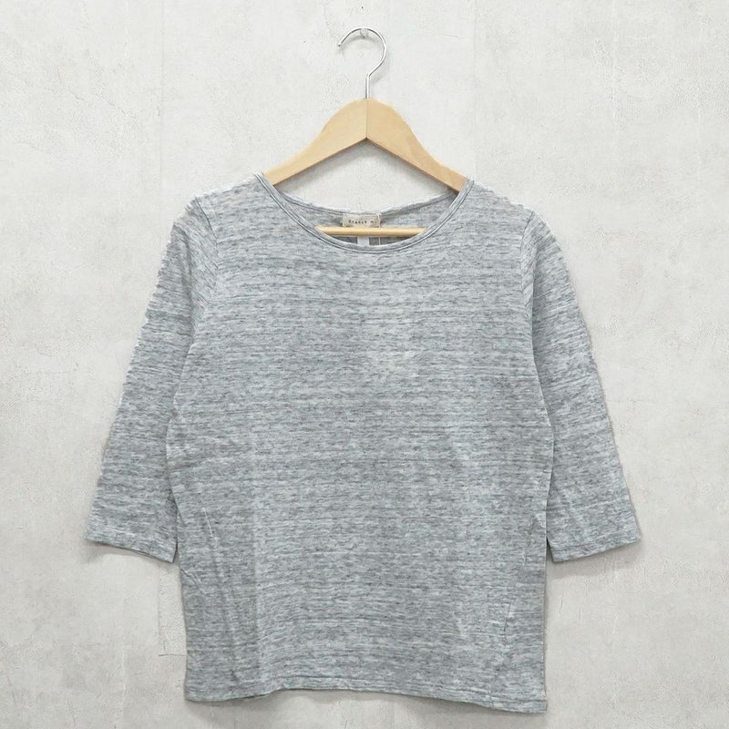 Branch m‘.,ブランチエム,ナチュラル,30代,40代,50代,60代,コットン,ゆったり,ガーゼ,インナー,肌着,肌に優しい,敏感肌,7分袖,長袖,