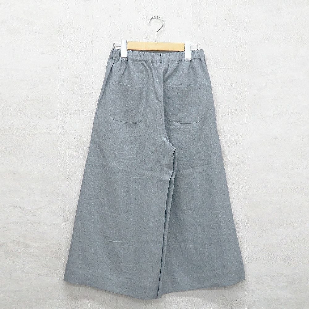 Branch m‘.,ブランチエム,ナチュラル,30代,40代,50代,60代,リネン,ゆったり,ワイドパンツ,リネンワイドパンツ,リネンパンツ,パンツ,