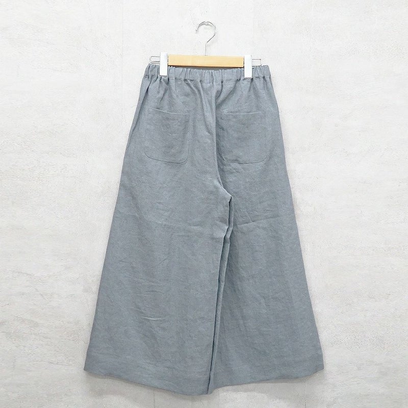 Branch m‘.,ブランチエム,ナチュラル,30代,40代,50代,60代,リネン,ゆったり,ワイドパンツ,リネンワイドパンツ,リネンパンツ,パンツ,