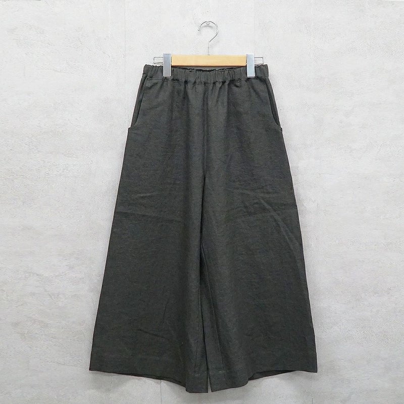 Branch m‘.,ブランチエム,ナチュラル,30代,40代,50代,60代,リネン,ゆったり,ワイドパンツ,リネンワイドパンツ,リネンパンツ,パンツ,