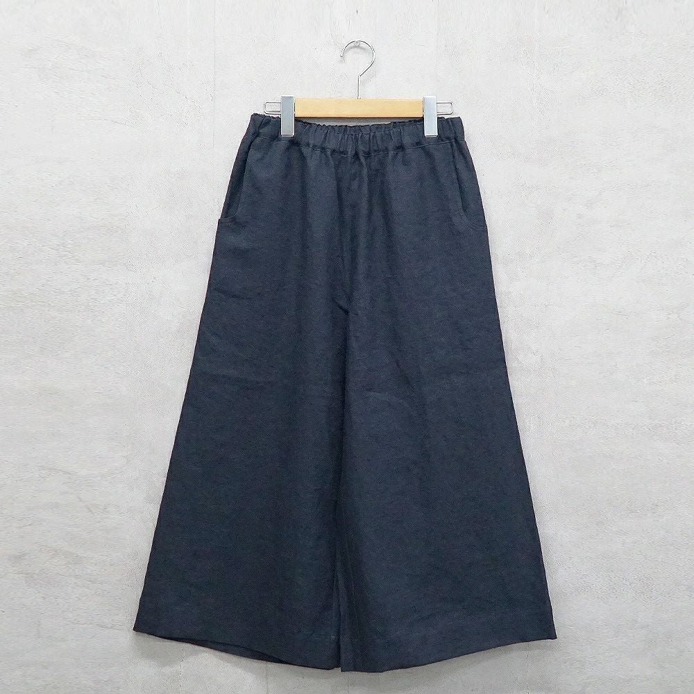 Branch m‘.,ブランチエム,ナチュラル,30代,40代,50代,60代,リネン,ゆったり,ワイドパンツ,リネンワイドパンツ,リネンパンツ,パンツ,