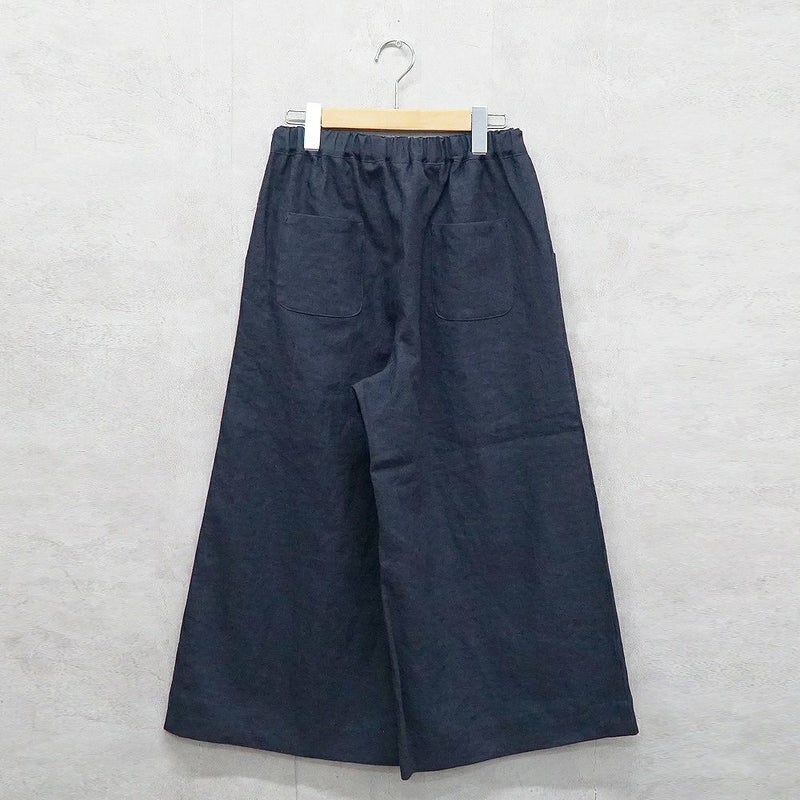 Branch m‘.,ブランチエム,ナチュラル,30代,40代,50代,60代,リネン,ゆったり,ワイドパンツ,リネンワイドパンツ,リネンパンツ,パンツ,