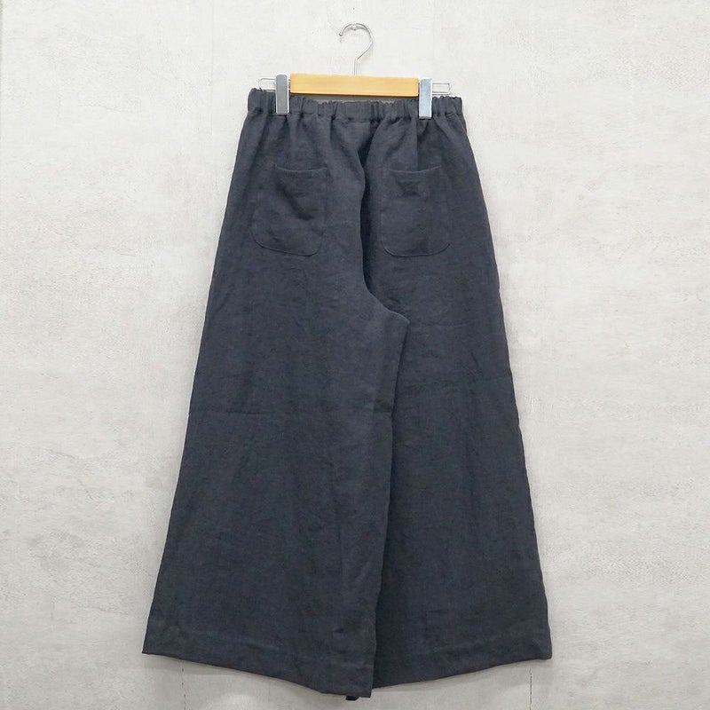 Branch m‘.,ブランチエム,ナチュラル,30代,40代,50代,60代,リネン,ゆったり,pants,パンツ,ワイドパンツ,リネンパンツ,ワイドロングパンツ,