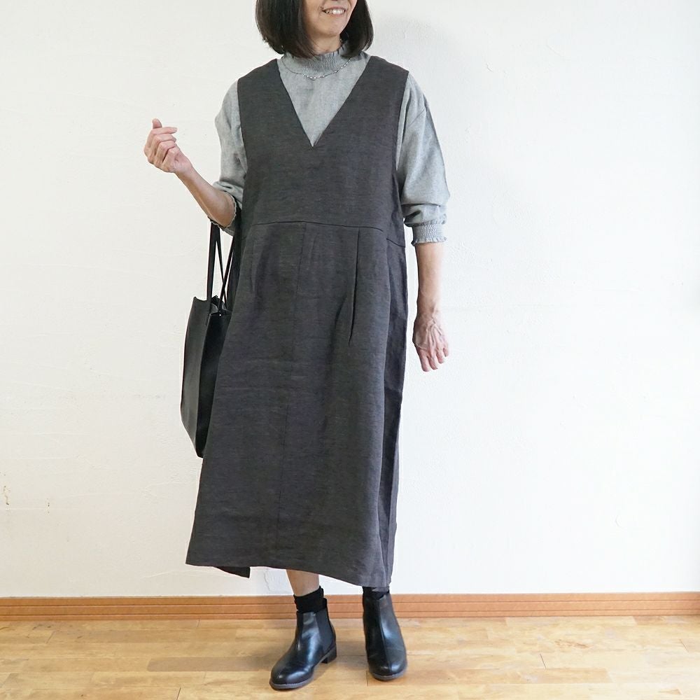 Branch m‘.,ブランチエム,ナチュラル,30代,40代,50代,60代,コットン,ゆったり,blouse,ブラウス,綿ブラウス,起毛ブラウス,フリル,フリルブラウス,シャーリング,シャーリングブラウス 