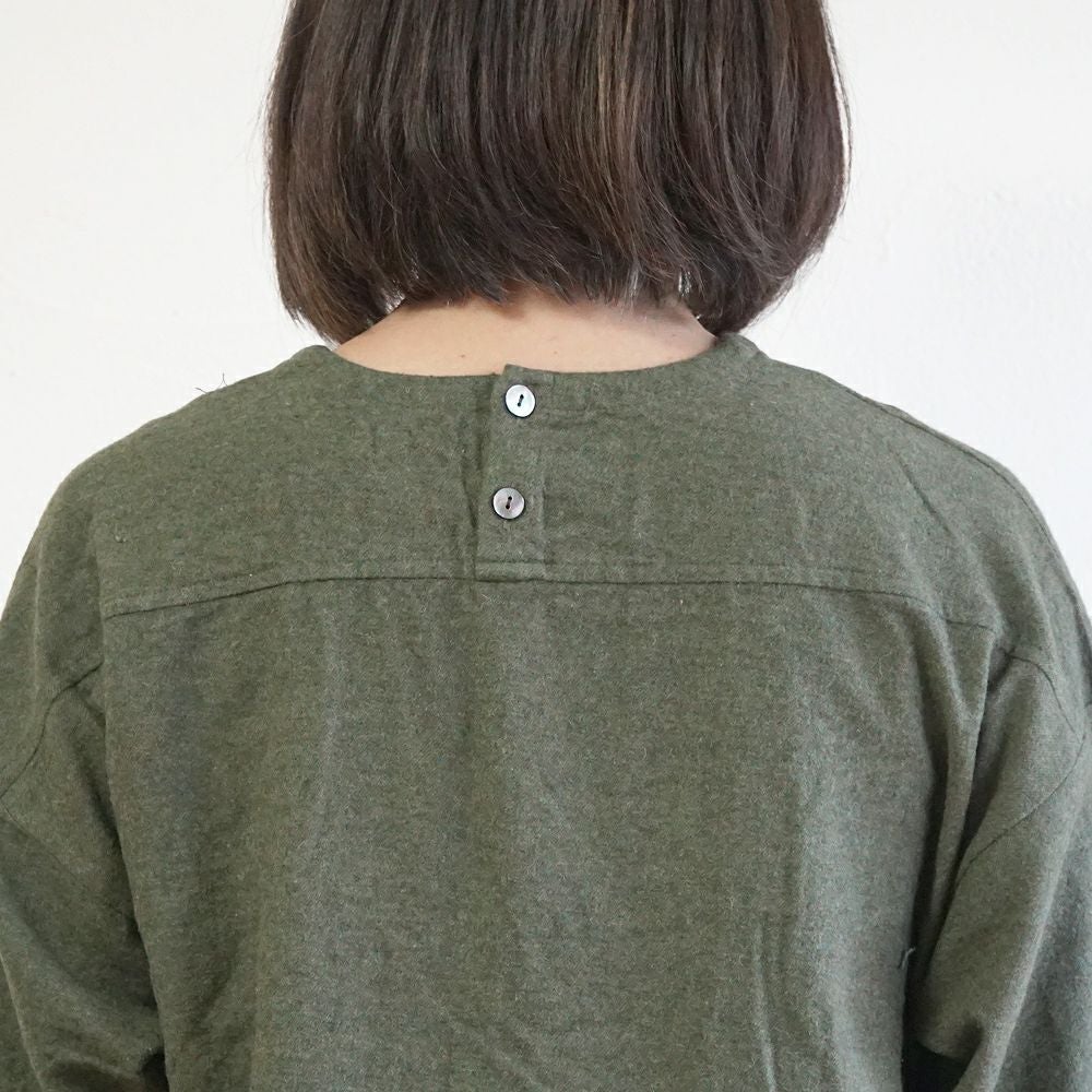 Branch m‘.,ブランチエム,ナチュラル,30代,40代,50代,60代,コットン,ゆったり,ワンピース ,綿,綿ウール,コットンウール,ワンピース,起毛ワンピース,チュニックワンピース