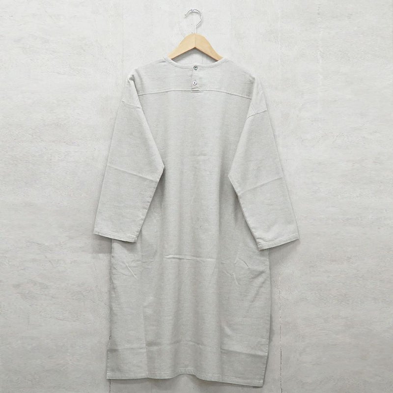 Branch m‘.,ブランチエム,ナチュラル,30代,40代,50代,60代,コットン,ゆったり,ワンピース ,綿,綿ウール,コットンウール,ワンピース,起毛ワンピース,チュニックワンピース