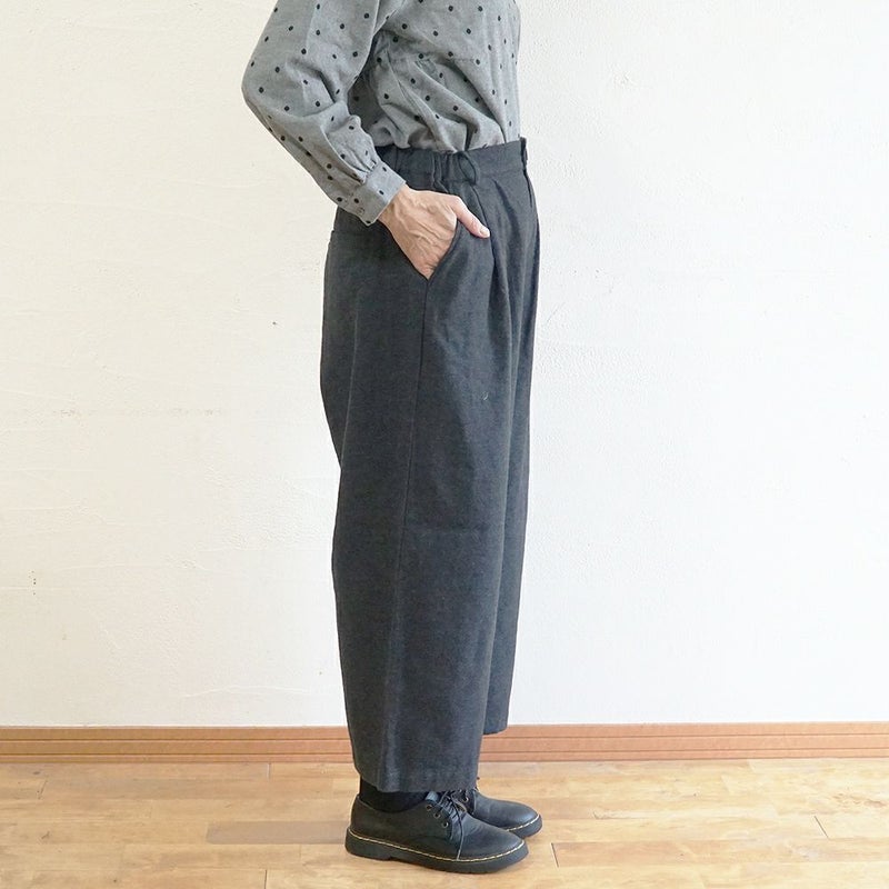 Branch m‘.,ブランチエム,ナチュラル,30代,40代,50代,60代,リネン,ゆったり,麻,ワイドパンツ,pants,パンツ,