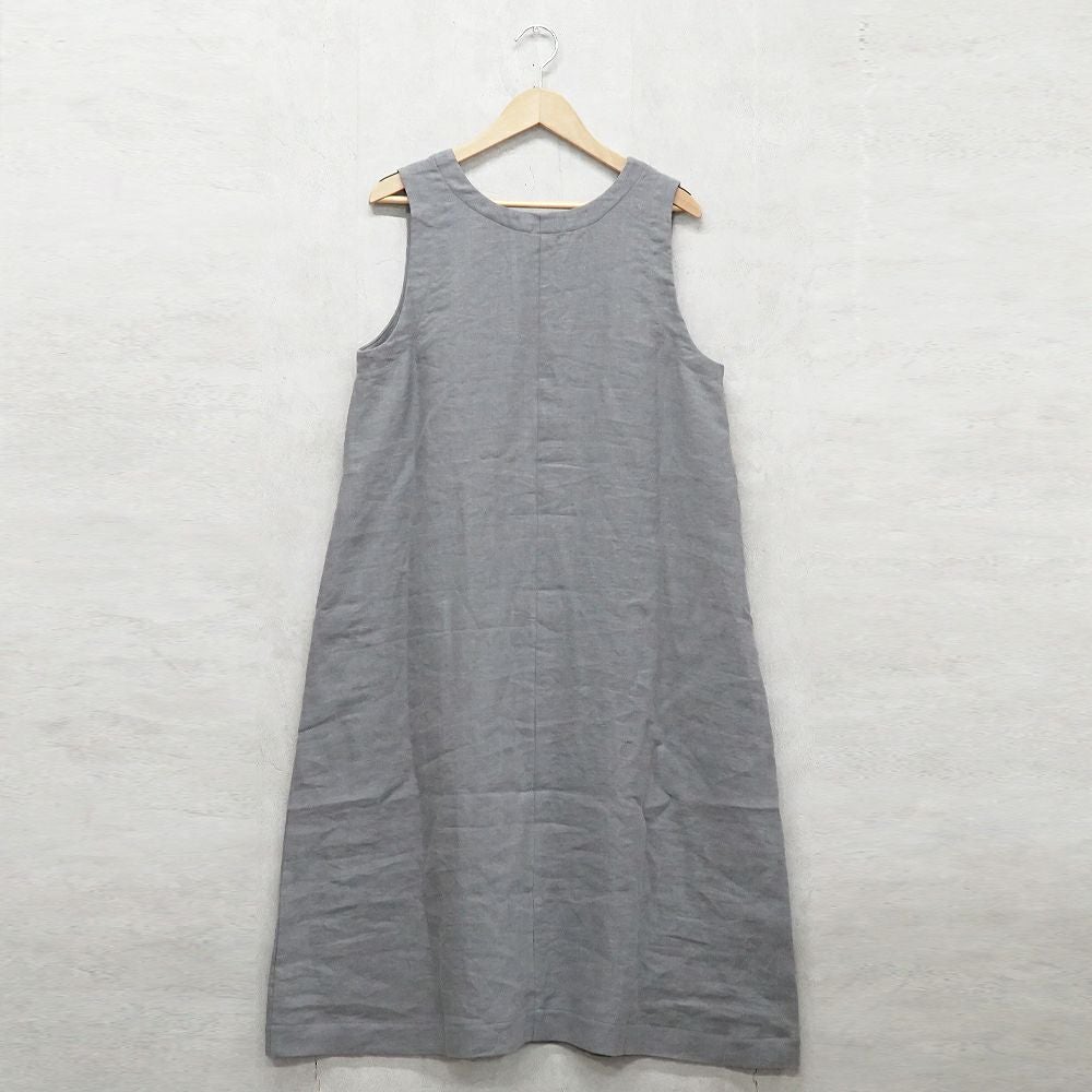 Branch m‘.,ブランチエム,ナチュラル,30代,40代,50代,60代,リネン,ゆったり, ワンピース,リネンワンピース,ノースリーブワンピース,Vネック,Vネックワンピース,フォーマル,オケージョン,セットアップ