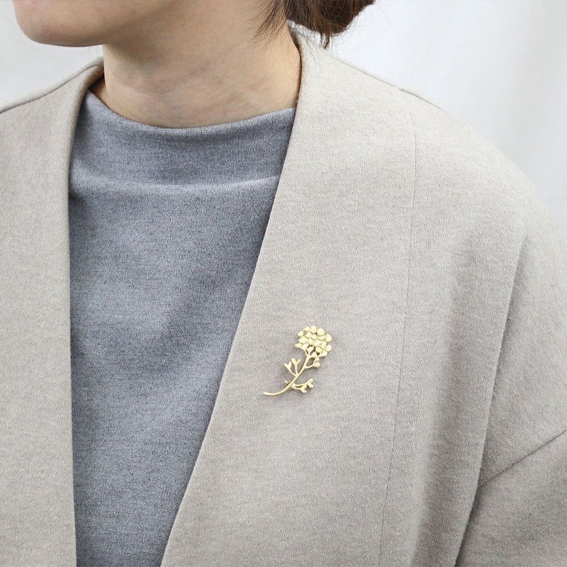 Branch m‘.,ブランチエム,ナチュラル,30代,40代,50代,60代,ブローチ,ルチカ,アクセサリー,花,フラワー