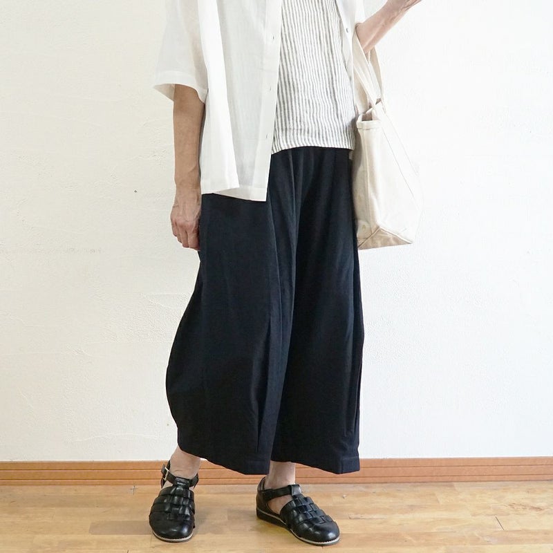 Branch m‘.,ブランチエム,ナチュラル,30代,40代,50代,60代,リネン,ゆったり,麻,コットンリネン,綿麻,パンツ,ボウルパンツ,ワイドパンツ,フィグパンツ,