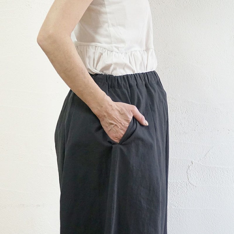 Branch m‘.,ブランチエム,ナチュラル,30代,40代,50代,60代,リネン,ゆったり,麻,コットンリネン,綿麻,パンツ,ボウルパンツ,ワイドパンツ,フィグパンツ,