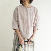 Branch m‘.,ブランチエム,ナチュラル,30代,40代,50代,60代,リネン,ゆったり,麻,コットンリネン,綿麻,パンツ,ボウルパンツ,ワイドパンツ,フィグパンツ,