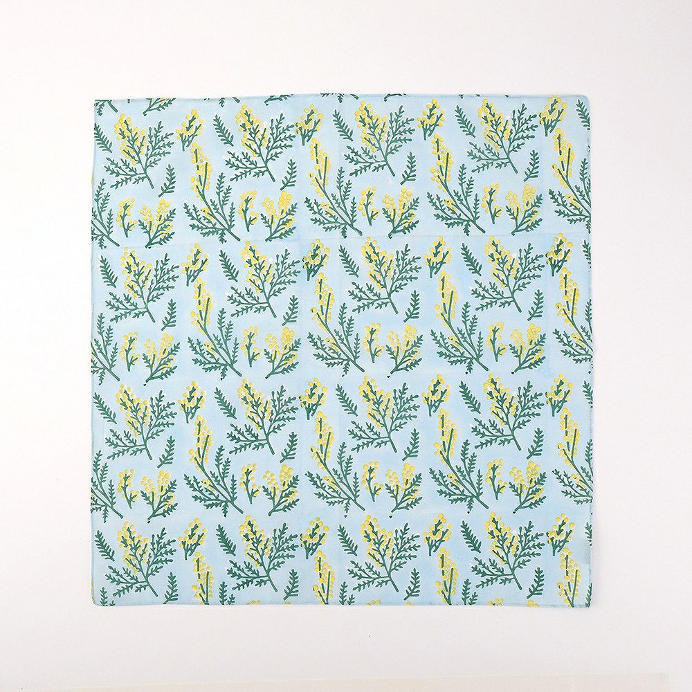 Branch m‘.,ブランチエム,ナチュラル,30代,40代,50代,60代,ハンカチ,花柄,ミモザ