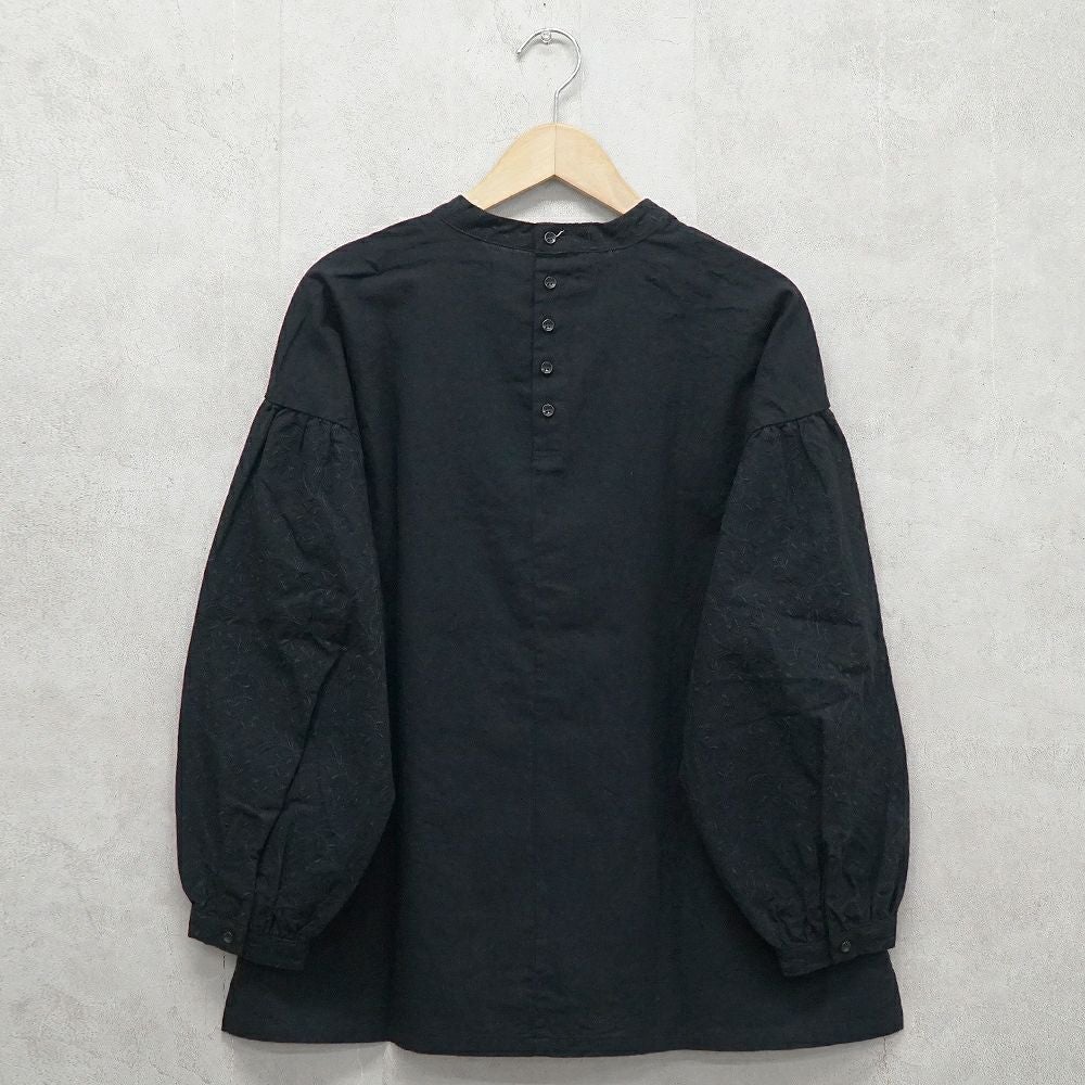 Branch m‘.,ブランチエム,ナチュラル,30代,40代,50代,60代,リネン,ゆったり,刺繍,刺繍ブラウス,blouse,ブラウス,プルオーバー,プルオーバーブラウス