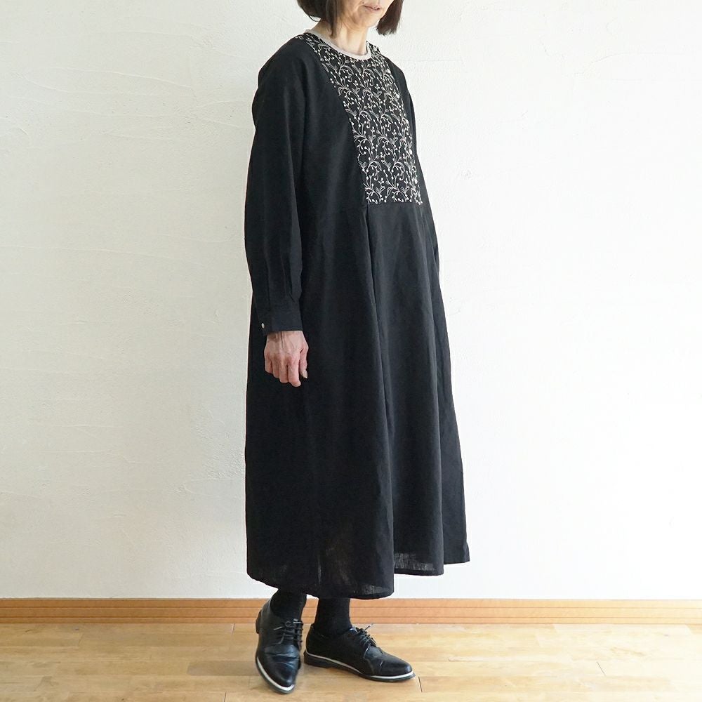 ISW25ESP15032】 コットンリネン刺繍・ワンピース | ブランチエム│50