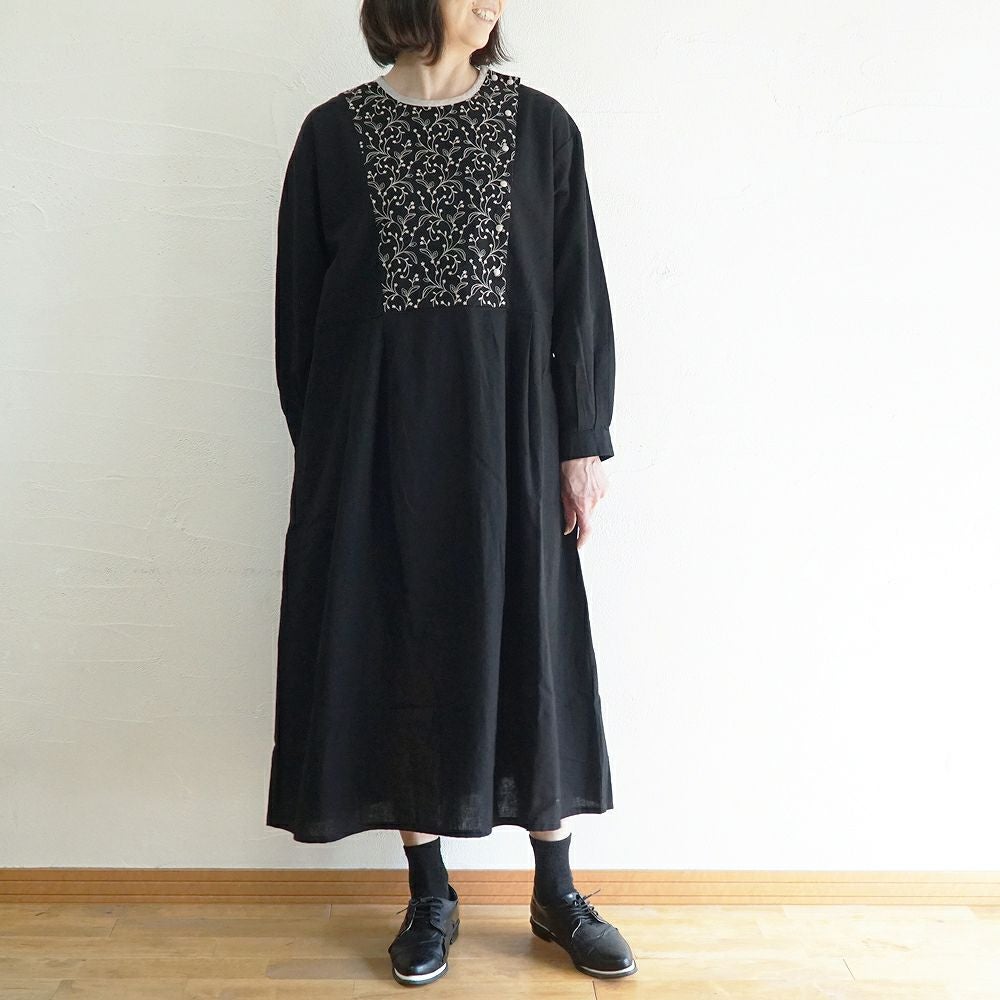 ISW25ESP15032】 コットンリネン刺繍・ワンピース | ブランチエム│50