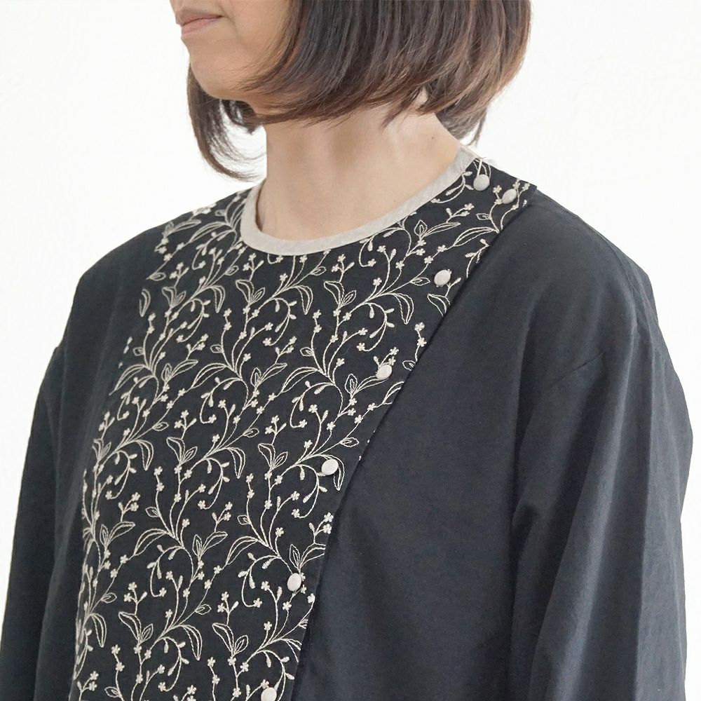 ISW25ESP15032】 コットンリネン刺繍・ワンピース | ブランチエム│50