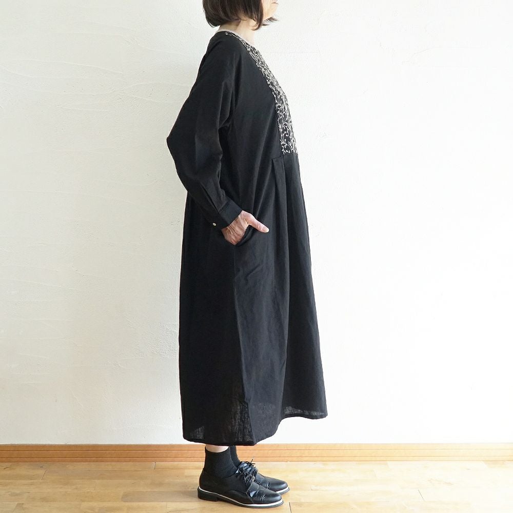 ISW25ESP15032】 コットンリネン刺繍・ワンピース | ブランチエム│50