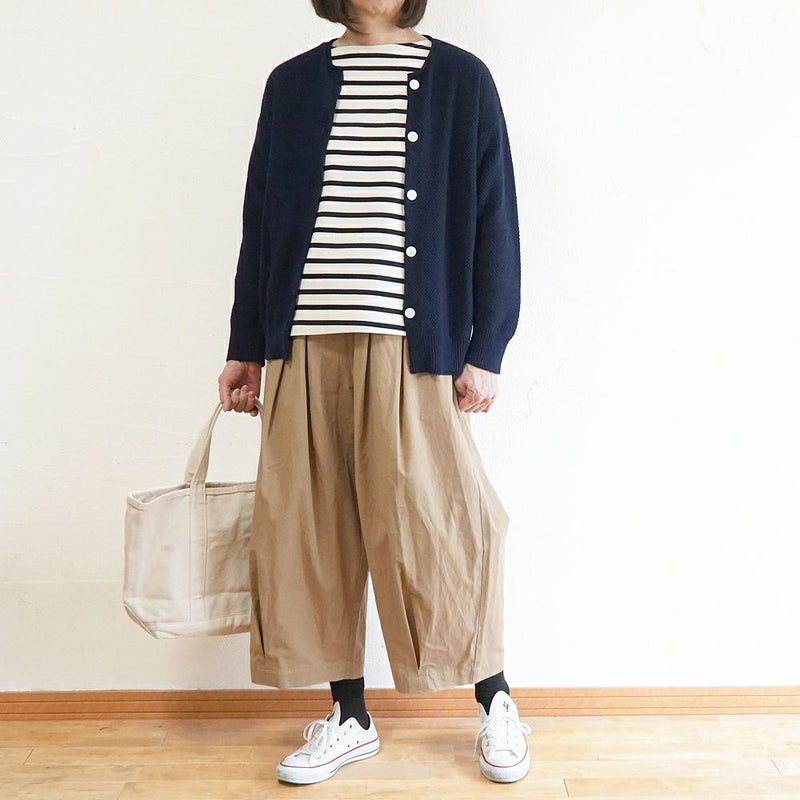 Branch m‘.,ブランチエム,ナチュラル,30代,40代,50代,60代,コットン,ゆったり, ニット,コットンニット,綿,綿ニット,ニットカーディガン,カーディガン,