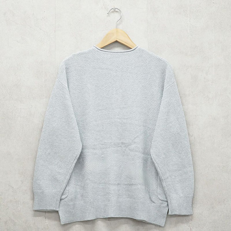 Branch m‘.,ブランチエム,ナチュラル,30代,40代,50代,60代,コットン,ゆったり, ニット,コットンニット,綿,綿ニット,ニットカーディガン,カーディガン,