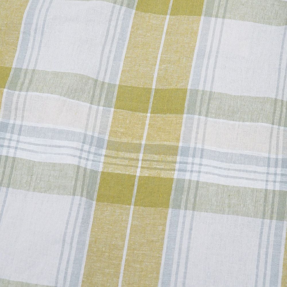 Branch m‘.,ブランチエム,ナチュラル,30代,40代,50代,60代,コットン,ゆったり,コットンリネン,blouse,ブラウス,チェック,チェック柄,チェックブラウス,ギャザーブラウス,コットンリネンブラウス