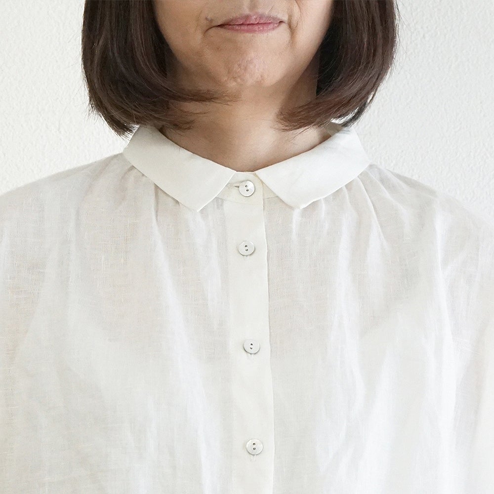 Branch m‘.,ブランチエム,ナチュラル,30代,40代,50代,60代,リネン,ゆったり,ブラウス,リネンブラウス,ドルマンブラウス,ドルマン,ドルマンシルエット,羽織, 