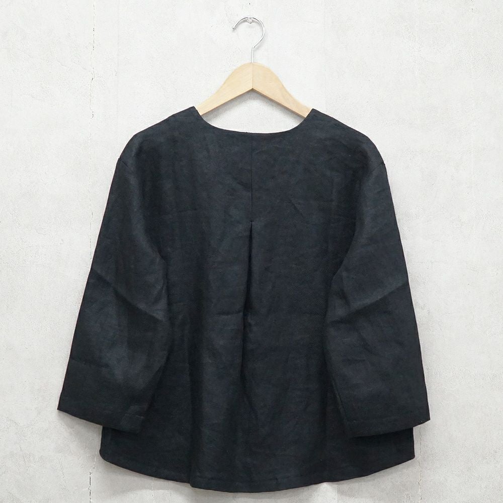 Branch m‘.,ブランチエム,ナチュラル,30代,40代,50代,60代,リネン,ゆったり,ジャケット,リネンジャケット,Vネック、Vネックジャケット,ノーカラージャケット,ショート丈,ショートジャケット,フォーマル,オケージョン,セットアップ