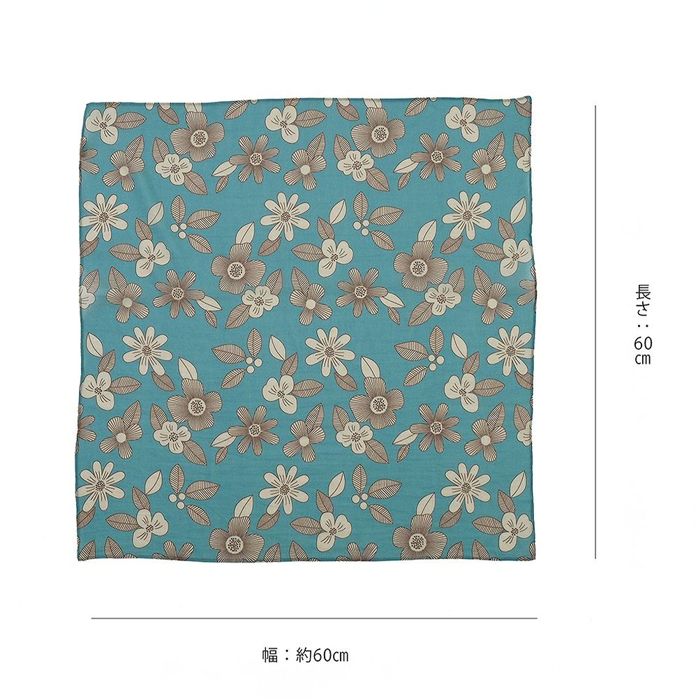 Branch m‘.,ブランチエム,ナチュラル,30代,40代,50代,60代,スカーフ,パネルスカーフ,花柄スカーフ,花柄,shesay,志成, 志成販売