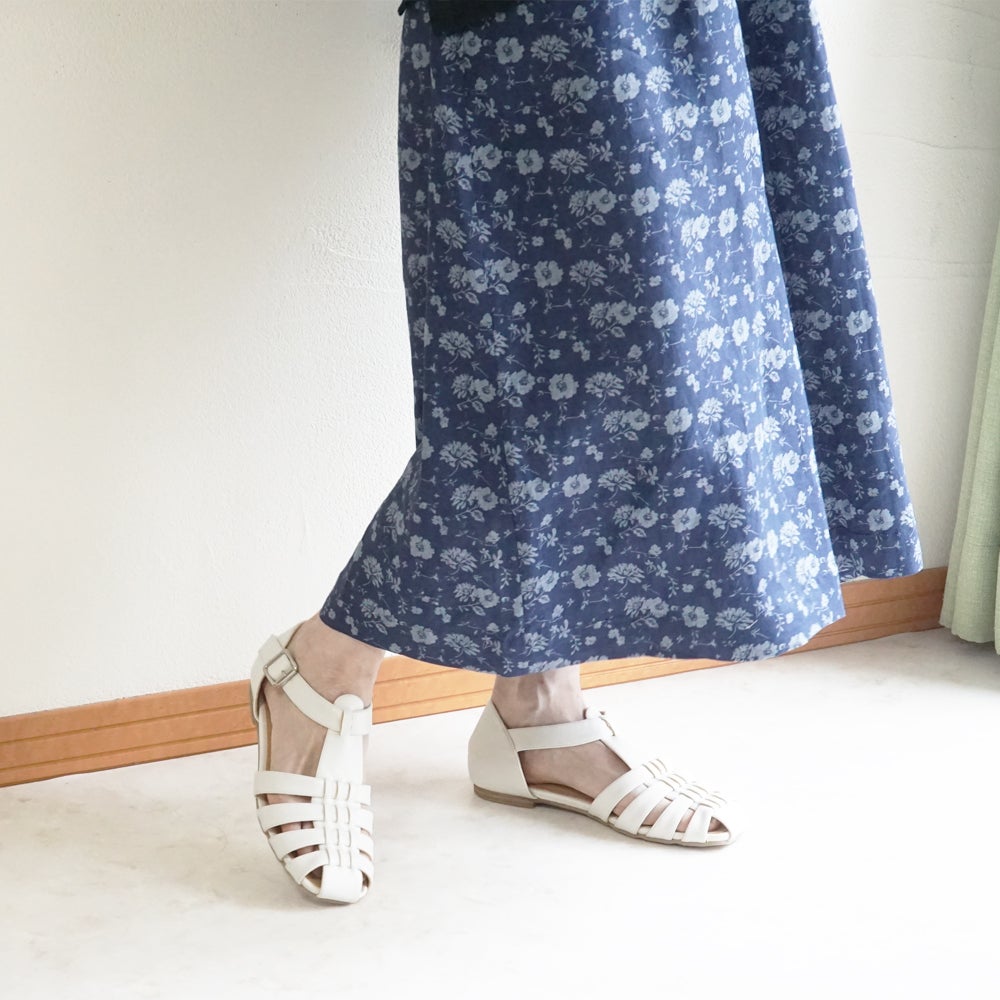 Branch m‘.,ブランチエム,ナチュラル,30代,40代,50代,60代,リネン,ゆったり,パンツ,リネンパンツ,ワイドパンツ,ギャザーパンツ,花柄パンツ,花柄,チェック,ギンガムチェック,チェックパンツ,スカパン 