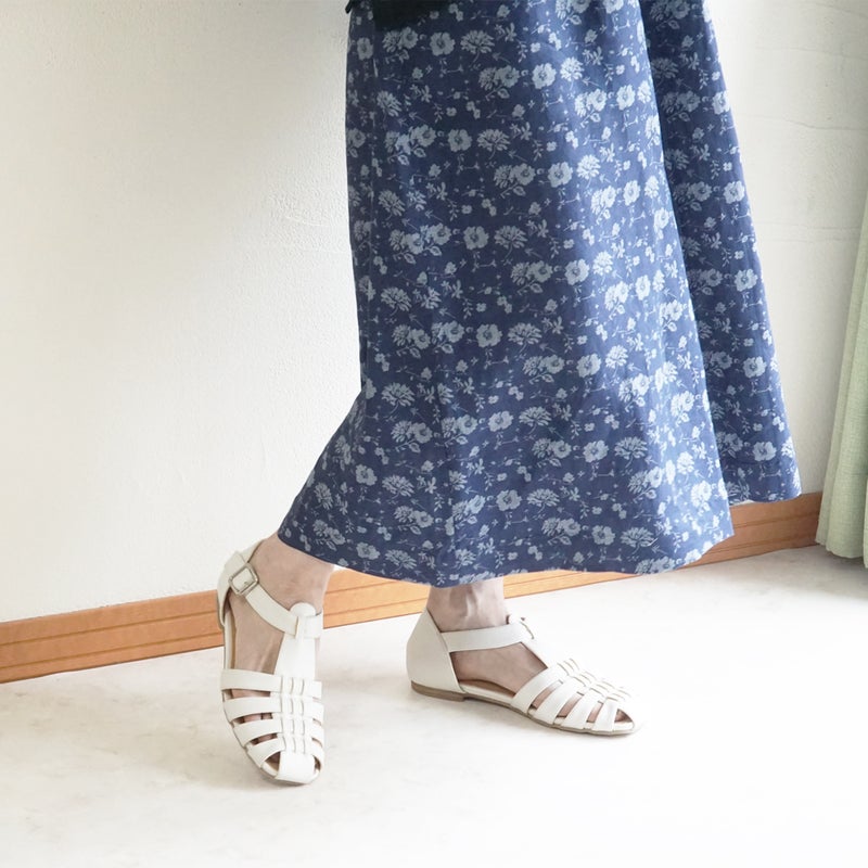 Branch m‘.,ブランチエム,ナチュラル,30代,40代,50代,60代,リネン,ゆったり,パンツ,リネンパンツ,ワイドパンツ,ギャザーパンツ,花柄パンツ,花柄,チェック,ギンガムチェック,チェックパンツ,スカパン 