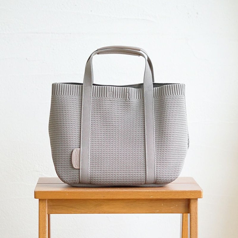 Branch m‘.,ブランチエム,ナチュラル,30代,40代,50代,60代,ゆったり,バッグ,革バッグ,カウレザーバッグ,カウレザー,,ONEPAIRED,ワンペアード,トートバッグ,ニットバッグ