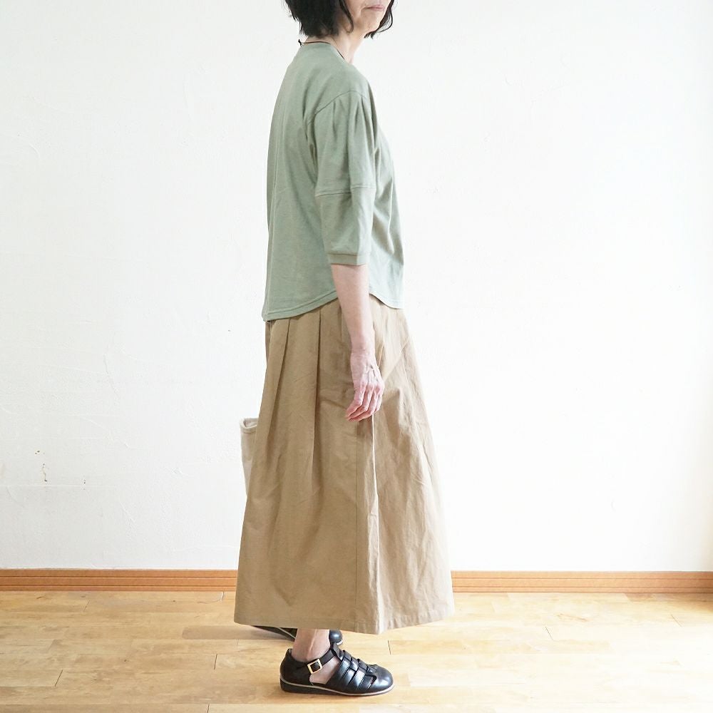 Branch m‘.,ブランチエム,ナチュラル,30代,40代,50代,60代,コットン,綿,ゆったり,Tシャツ,カットソー,