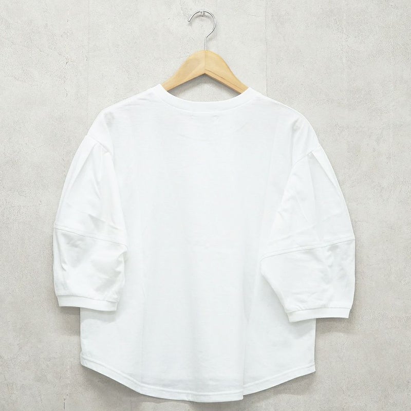 Branch m‘.,ブランチエム,ナチュラル,30代,40代,50代,60代,コットン,綿,ゆったり,Tシャツ,カットソー,