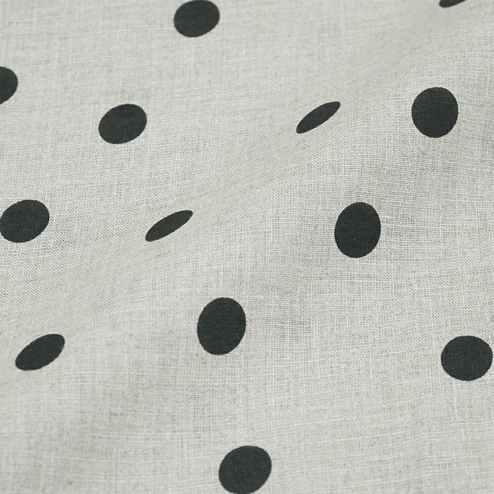 Branch m‘.,ブランチエム,ナチュラル,30代,40代,50代,60代,リネン,ゆったり,ブラウス,リネンブラウス,プルオーバーブラウス,プルオーバー,水玉,水玉ブラウス,ドット柄,ドット柄ブラウス 