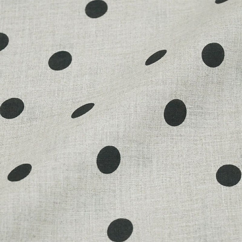 Branch m‘.,ブランチエム,ナチュラル,30代,40代,50代,60代,リネン,ゆったり,ブラウス,リネンブラウス,プルオーバーブラウス,プルオーバー,水玉,水玉ブラウス,ドット柄,ドット柄ブラウス 