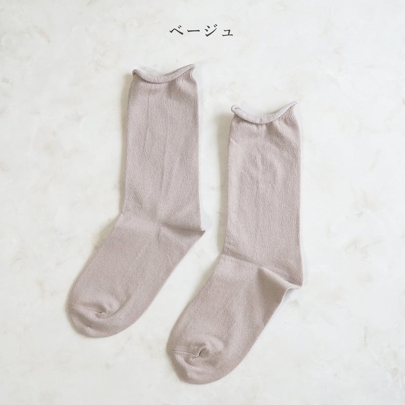 Branch m‘.,ブランチエム,ナチュラル,30代,40代,50代,60代,リネン,ゆったり,靴下,ソックス,コットン,コットンソックス,カラーソックス