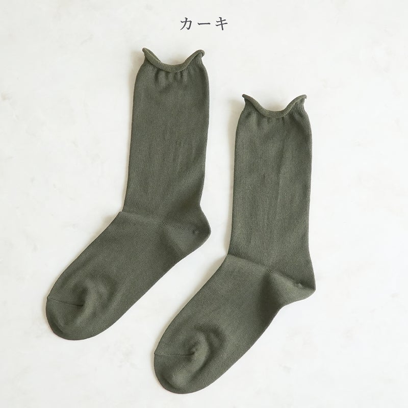 Branch m‘.,ブランチエム,ナチュラル,30代,40代,50代,60代,リネン,ゆったり,靴下,ソックス,コットン,コットンソックス,カラーソックス