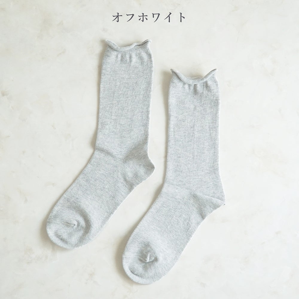 Branch m‘.,ブランチエム,ナチュラル,30代,40代,50代,60代,リネン,ゆったり,靴下,ソックス,コットン,コットンソックス,カラーソックス