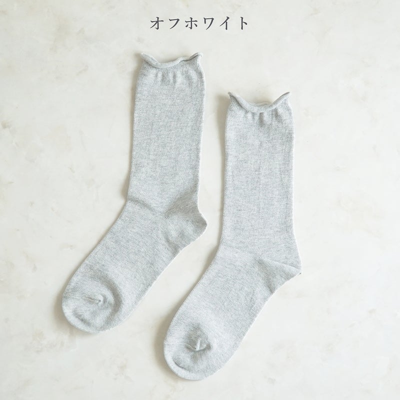 Branch m‘.,ブランチエム,ナチュラル,30代,40代,50代,60代,リネン,ゆったり,靴下,ソックス,コットン,コットンソックス,カラーソックス