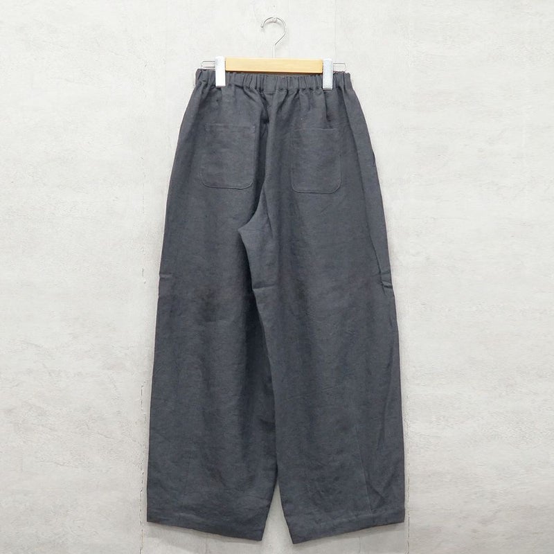 Branch m‘.,ブランチエム,ナチュラル,30代,40代,50代,60代,リネン,ゆったり,麻,パンツ,コクーンパンツ,バルーンパンツ,